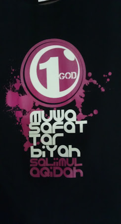 T-Shirt cotton Salimul Aqidah. Dapatkan segera RM25 sahaja!