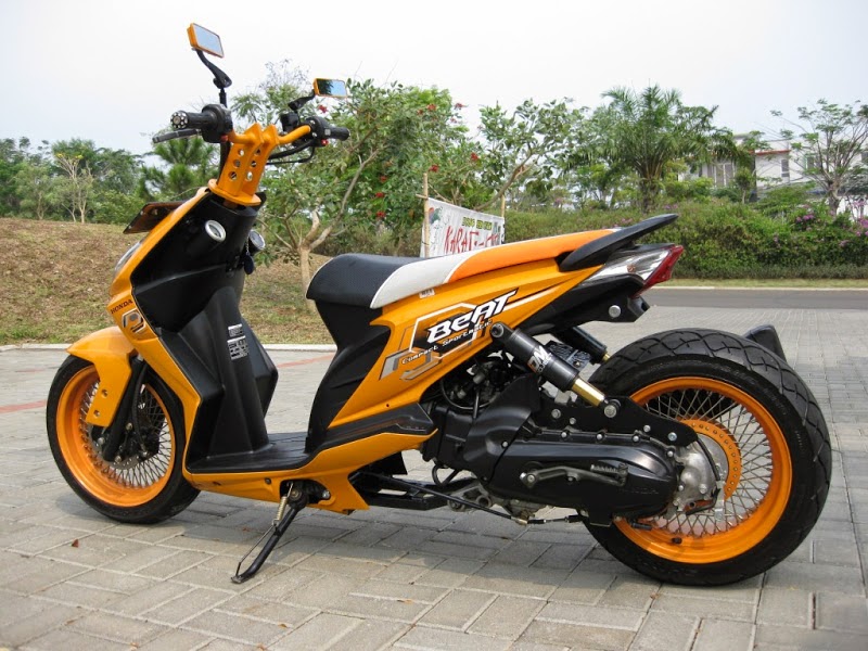 modifikasi honda beat velg 14