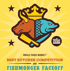 Logo for the Whole Foods Market Best Butcher Competition and Fishmonger Faceooff