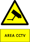 Rambu Area Pantauan CCTV