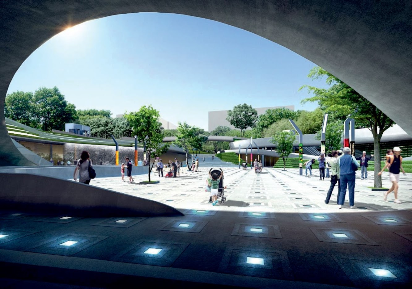 Wooridongin Architects Wins Magok Central Squares Competition