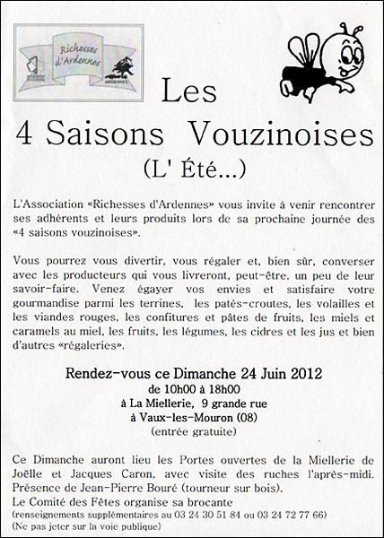 2012 © Richesses d'Ardennes