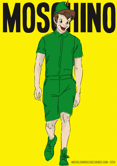 Michele Moricci Moschino Men Spring 2015