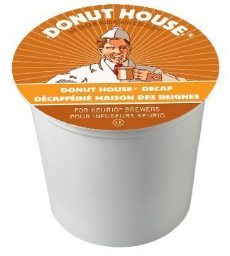 Donut House Collection Donut House Decaf, K-Cup Portion Pack for Keurig K-Cup Brewers, 24-Count