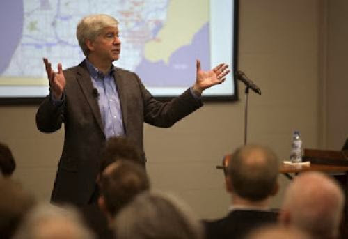 Gov Rick Snyder Outlines Broad Vision For Michigan Energy Policy