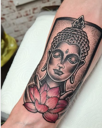 Frame Of Buddha Tattoo