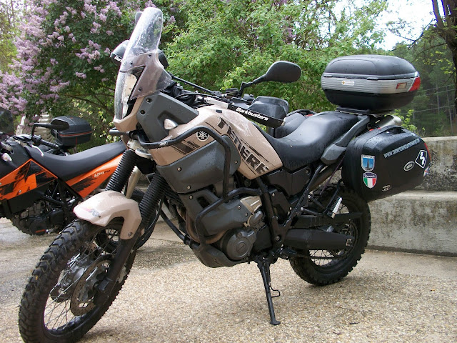 Defensas y caballete central Tenere XT660Z 100_3361