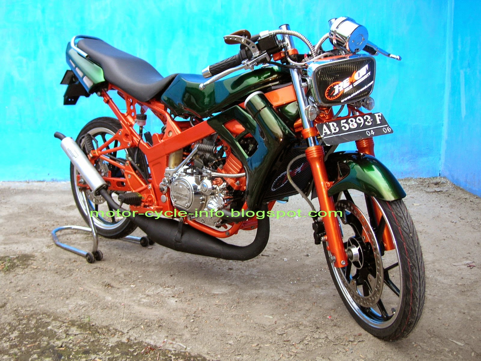 Kawasaki D Tracker Modifikasi Supermoto Kawasaki Klx 150 ...