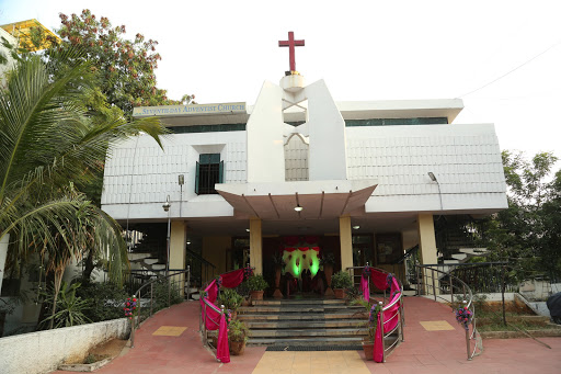 Seventh Day Adventist Church - HYDERABAD, 5-9-184, Chapel Rd, Brook Bond Colony, Abids, Hyderabad, Telangana 500001, India, Abundant_Life_Church, state TS