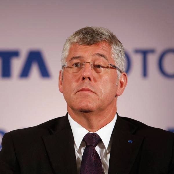  Karl Slym, managing director of India's Tata Motors Ltd, died after falling from a hotel room in Bangkok in what police said on Monday could be possible suicide.