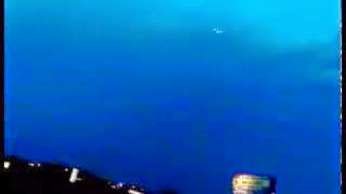 Ufo Floating Above Houston Texas