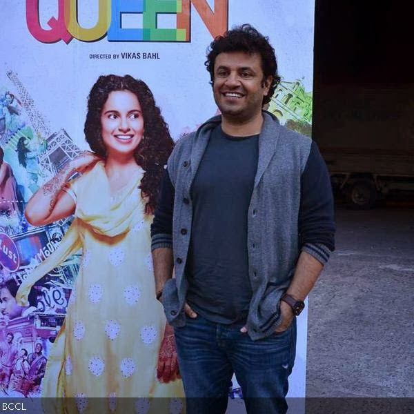 Vikas Bahl promotes film Queen at Mehboob, in Mumbai. (Pic: Viral Bhayani)