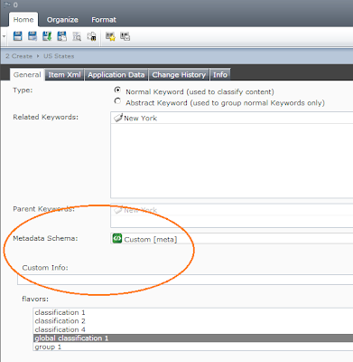 SDL Tridion Keyword Metadata