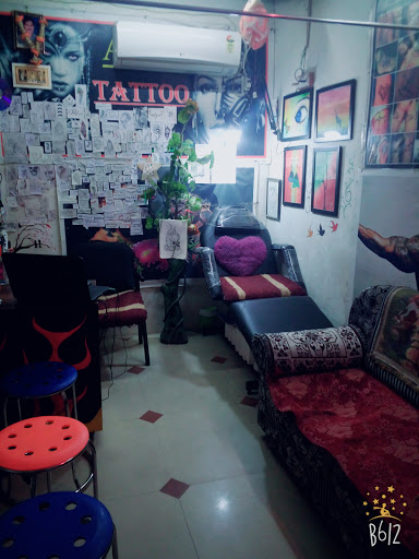 Antic Tattoo Studio, near Sahid bag,, Mandal road, Viramgam, Gujarat 382150, India, Tattoo_Shop, state GJ
