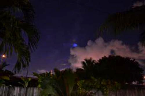 Are These Blue Clouds Spotted In Florida Linked To Ufo