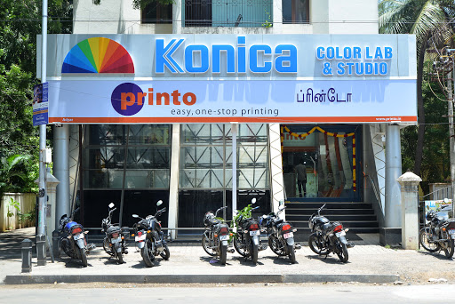 Printo Adyar, Konica Color Labs, 19, Mahatma Gandhi Rd, Shastri Nagar, Adyar, Chennai, Tamil Nadu 600010, India, Printing_Shop, state TN