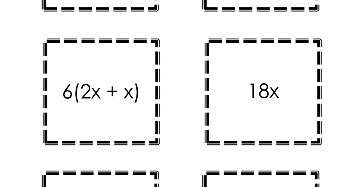 Matching Equivalent Expressions with Distributive Property.pdf