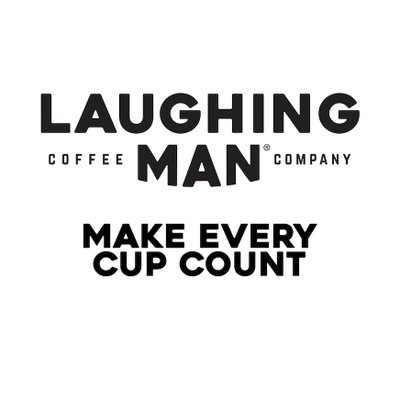 Laughing Man Cafe logo
