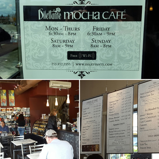 Coffee Shop «Dilettante Mocha Café», reviews and photos, 514 Ramsay Way, Kent, WA 98032, USA
