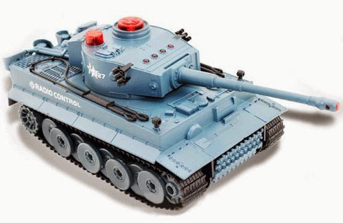 Z-Tanks R/C Atomic Toys Remote Micro Infra Red Battle Tanks 1:72
