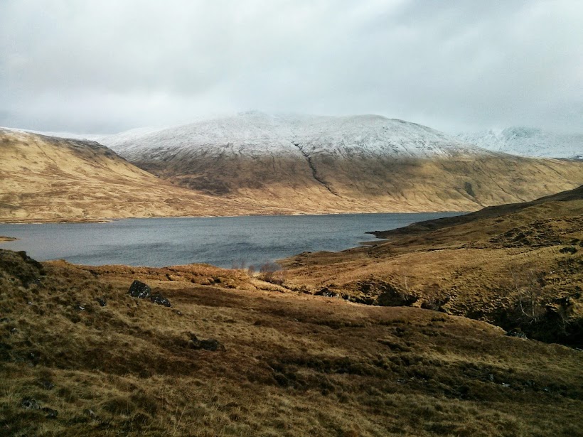 View back to Mullardoch