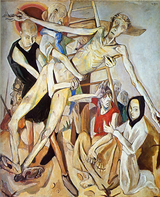 conbine 1917 マックス ベックマン the descent from the cross