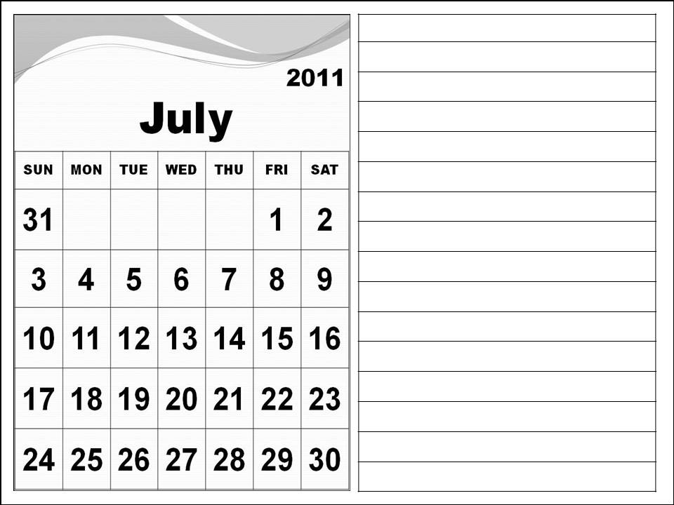 july calendars. calendar saturday july