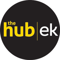 The Hub, EK logo