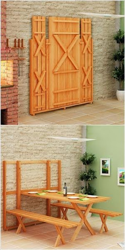 Thi công nội thất gỗ : Tận dụng không gian nhỏ với nội thất siêu gọn-8