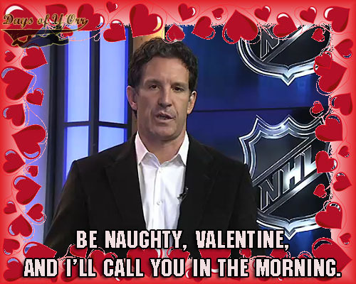 Love is in the air: NHL Valentine's Day cards