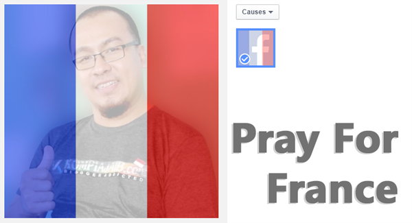 Pray For France, Facebook Rilis Filter Foto Profil Dengan Bendera Perancis Pray For France, Facebook Rilis Filter Foto Profil Dengan Bendera Perancis