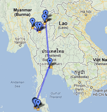 Tailandia en 15 días - Blogs de Tailandia - Tailandia en 15 días. Prólogo. (1)