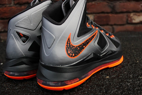 Detailed Look at Lava Nike LeBron X That Drops on Saturday