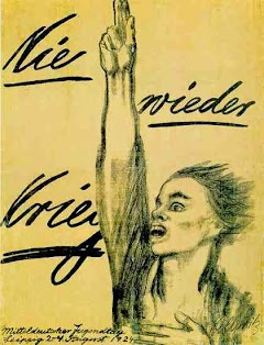 Grafik von Käthe Kollwitz, 1924: »«Nie wieder Krieg.