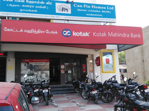 Kotak Mahindra Bank, Aarthi Complex, 118/116A, Salem Rd, Namakkal, Tamil Nadu 637001, India, Private_Sector_Bank, state TN