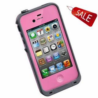 LifeProof Case for iPhone 4/4S - Retail Packaging - Pink