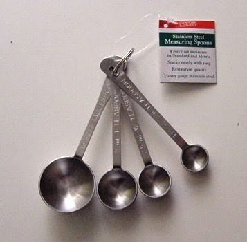 KSC Stainless Steel Measuring Spoon Set