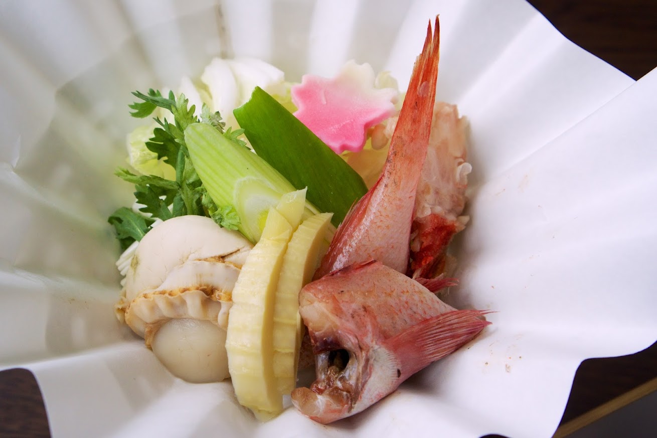 台物：魚貝の寄せ鍋