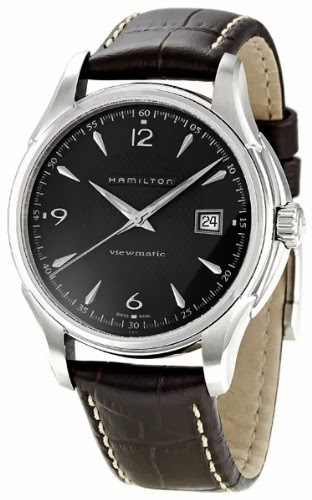 Hamilton Men's H32515535 Jazzmaster Black Dial Watch