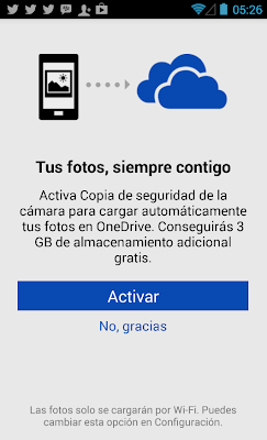 OneDrive en Android