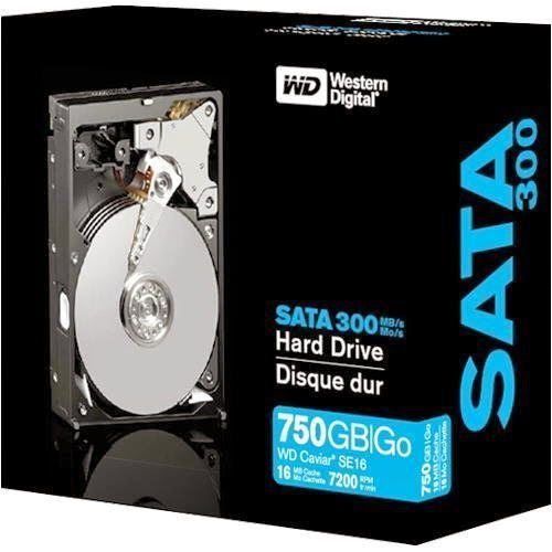 750GB Sata II 7200 Rpm 16MB Retail Kit