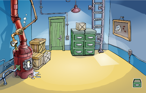 Club Penguin Rooms: The Boiler Room