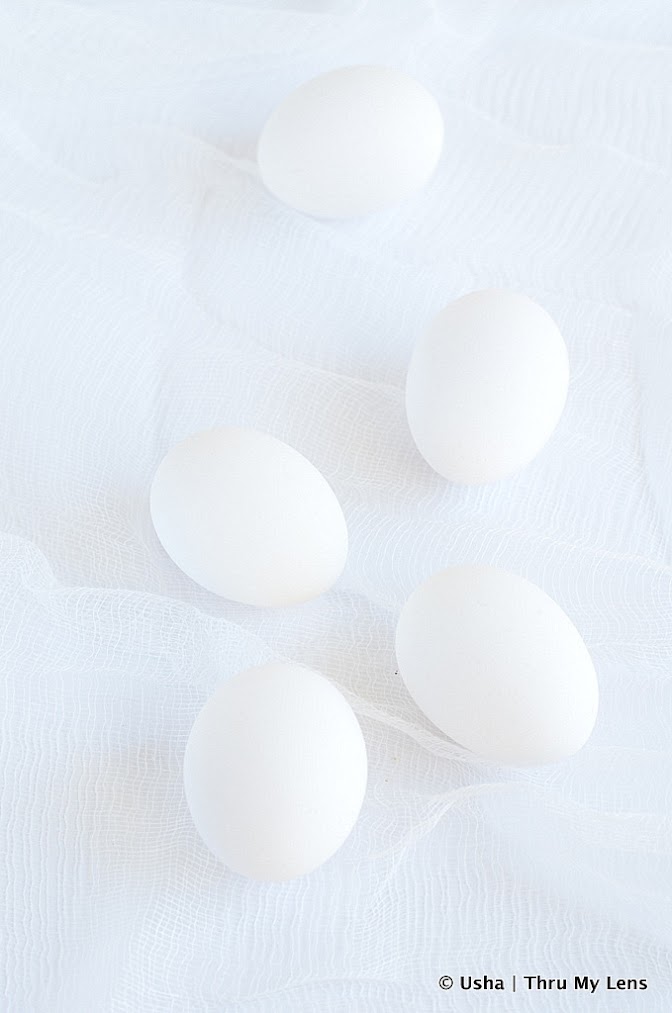 White on White, Eggs, Cooking with Eggs, 