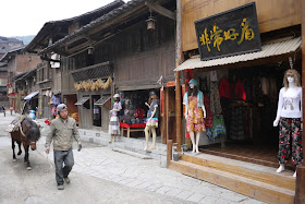Touristy street in Xijiang
