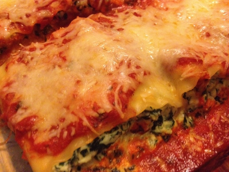 Shosh's yummy food...: Back at it again Spinach Lasagna Rolls