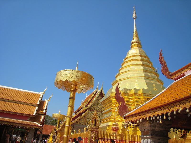 Tailandia-Angkor-Dubai - Blogs de Tailandia - 7 Marzo WAT DOI SUTHEP Chiang Mai (4)