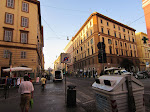 A quiet Rome in the morning as we walk to the Vatican Museum A quiet Rome in the morning as we walk to the Vatican Museum