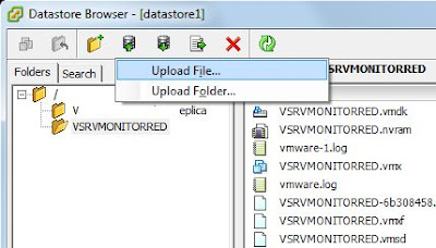 Editar parmetros de configuracin de fichero vmx de mquina virtual VMware ESX