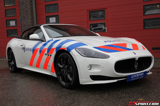 Maserati GranCabrio Polizia Edition