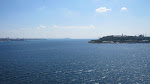 Looking south on the Bosphorous towards the Sea of Marmara Looking south on the Bosphorous towards the Sea of Marmara